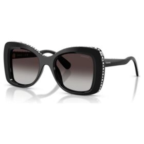 Occhiali da sole a forma di farfalla, Sk6062U, neri Occhiali da sole a forma di farfalla, Sk6062U, neri
