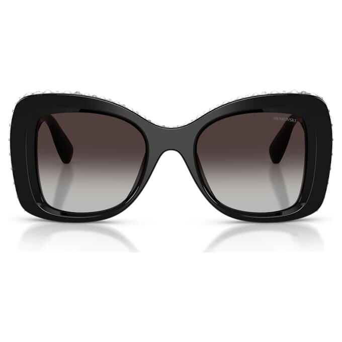 Occhiali da sole a forma di farfalla, Sk6062U, neri Occhiali da sole a forma di farfalla, Sk6062U, neri