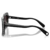 Occhiali da sole a forma di farfalla, Sk6062U, neri Occhiali da sole a forma di farfalla, Sk6062U, neri