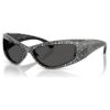 Occhiali da sole a forma di maschera, SK6027, nero Occhiali da sole a forma di maschera, SK6027, nero