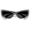 Occhiali da sole a forma di maschera, SK6027, nero Occhiali da sole a forma di maschera, SK6027, nero
