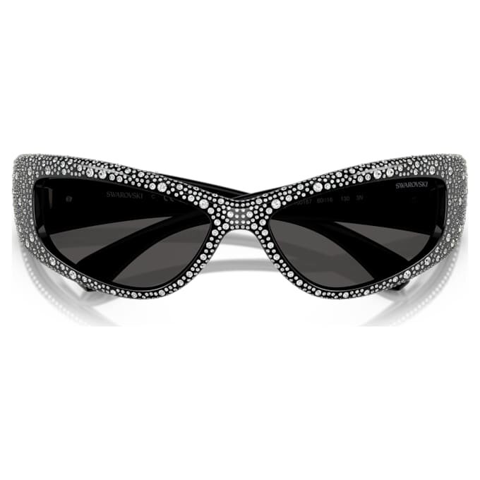 Occhiali da sole a forma di maschera, SK6027, nero Occhiali da sole a forma di maschera, SK6027, nero
