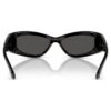 Occhiali da sole a forma di maschera, SK6027, nero Occhiali da sole a forma di maschera, SK6027, nero