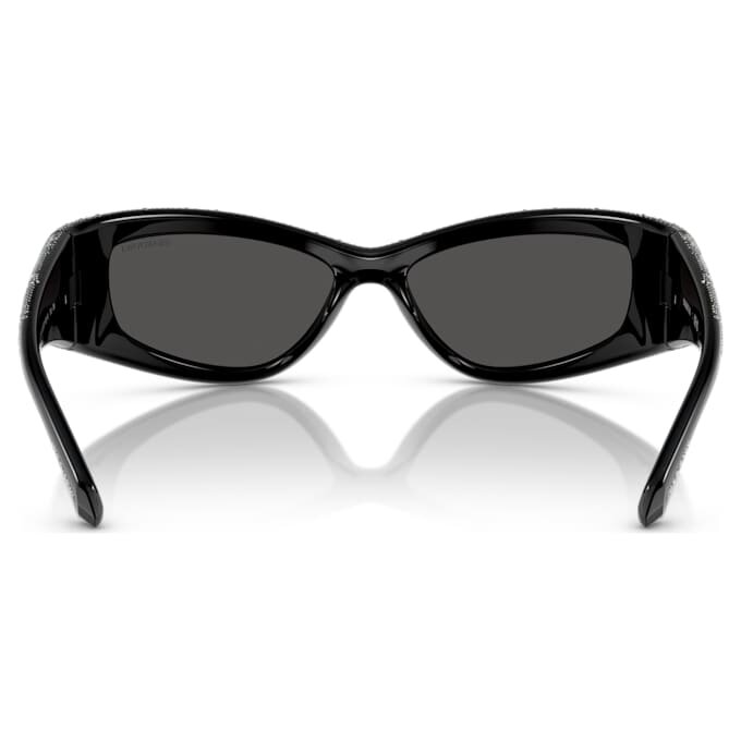 Occhiali da sole a forma di maschera, SK6027, nero Occhiali da sole a forma di maschera, SK6027, nero