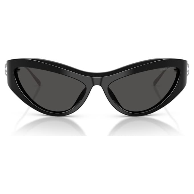 Occhiali da sole a forma di occhio di gatto, SK6046, neri Occhiali da sole a forma di occhio di gatto, SK6046, neri