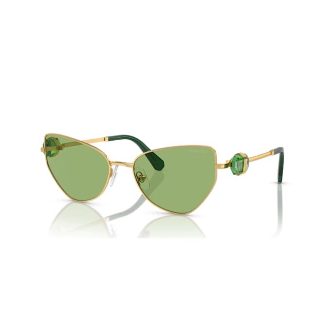 Occhiali da sole a forma di occhio di gatto, Sk7003, verdi Occhiali da sole a forma di occhio di gatto, Sk7003, verdi