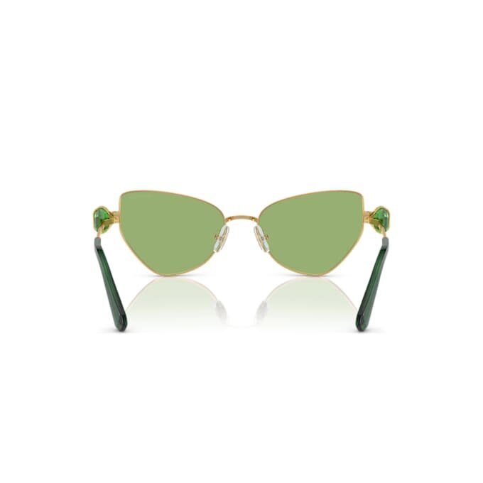 Occhiali da sole a forma di occhio di gatto, Sk7003, verdi Occhiali da sole a forma di occhio di gatto, Sk7003, verdi
