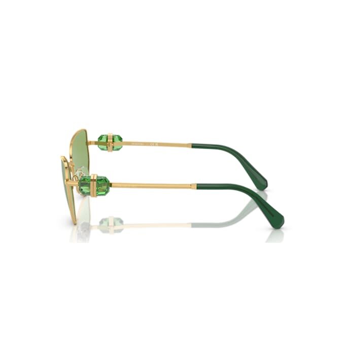 Occhiali da sole a forma di occhio di gatto, Sk7003, verdi Occhiali da sole a forma di occhio di gatto, Sk7003, verdi