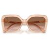 Occhiali da sole a forma quadrata, Sk6049, beige