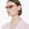 Occhiali da sole a maschera, rosa Occhiali da sole a maschera, rosa