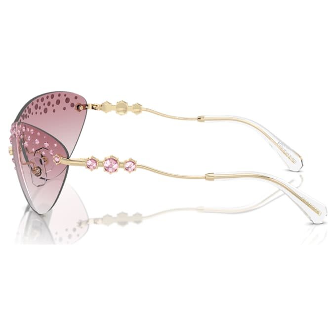 Occhiali da sole a maschera, rosa Occhiali da sole a maschera, rosa