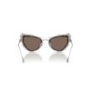Occhiali da sole con clip 2 in 1, modello di tendenza, forma a occhio di gatto, Sk7011, bianco Occhiali da sole con clip 2 in 1, modello di tendenza, forma a occhio di gatto, Sk7011, bianco
