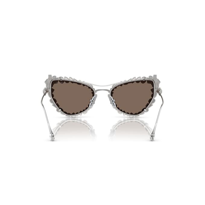 Occhiali da sole con clip 2 in 1, modello di tendenza, forma a occhio di gatto, Sk7011, bianco Occhiali da sole con clip 2 in 1, modello di tendenza, forma a occhio di gatto, Sk7011, bianco