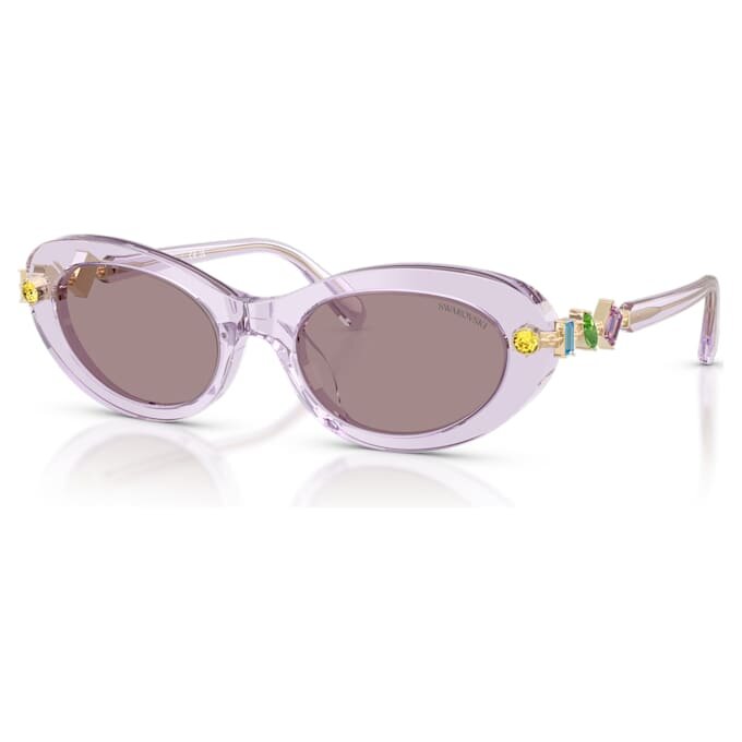 Occhiali da sole di forma ovale, rosa Occhiali da sole di forma ovale, rosa