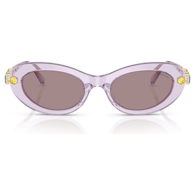 Occhiali da sole di forma ovale, rosa Occhiali da sole di forma ovale, rosa