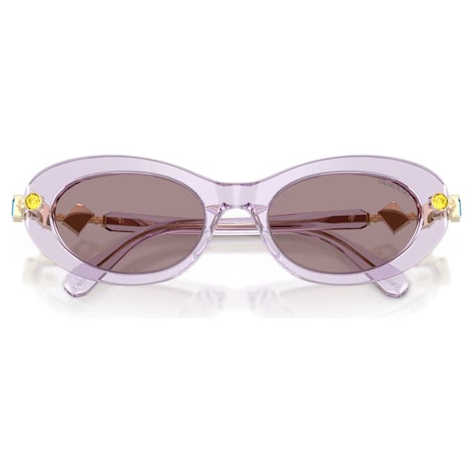 Occhiali da sole di forma ovale, rosa Occhiali da sole di forma ovale, rosa