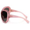 Occhiali da sole oversize, forma cat-eye, Sk6052, rosa Occhiali da sole oversize, forma cat-eye, Sk6052, rosa