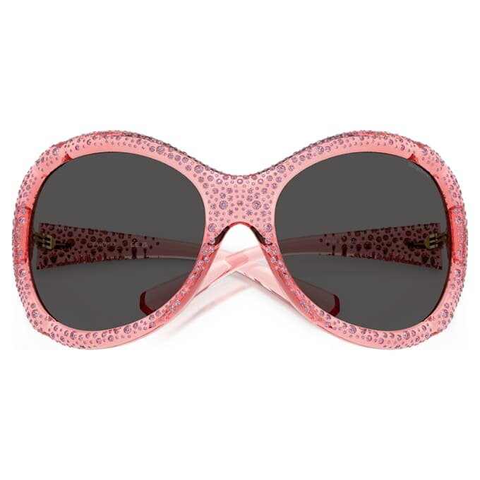 Occhiali da sole oversize, forma cat-eye, Sk6052, rosa Occhiali da sole oversize, forma cat-eye, Sk6052, rosa