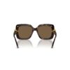 Occhiali da sole oversize, forma quadrata, SK6001, marroni