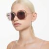 Occhiali da sole oversize, forma quadrata, Sk6011, viola Occhiali da sole oversize, forma quadrata, Sk6011, viola