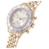 Octea Chrono Watch Swiss Made, bracciale in metallo, color oro, finitura color oro champagne Octea Chrono Watch Swiss Made, bracciale in metallo, color oro, finitura color oro champagne