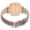 Octea Chrono Watch Swiss Made, cinturino in pelle, grigio, finitura color oro rosa Octea Chrono Watch Swiss Made, cinturino in pelle, grigio, finitura color oro rosa