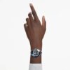Octea Moon Watch Swiss Made, Luna, cinturino in pelle, blu, acciaio inossidabile Octea Moon Watch Swiss Made, Luna, cinturino in pelle, blu, acciaio inossidabile