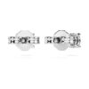 Orecchini a bottone Eternity con diamanti sintetici 0,52 ct totali, forma rotonda, argento sterling Orecchini a bottone Eternity con diamanti sintetici 0,52 ct totali, forma rotonda, argento sterling