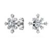 Orecchini a bottone Galaxy con diamanti sintetici 0,5 carati in totale, forma rotonda, oro bianco 14K Orecchini a bottone Galaxy con diamanti sintetici 0,5 carati in totale, forma rotonda, oro bianco 14K