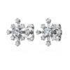 Orecchini a bottone Galaxy con diamanti sintetici 0,5 carati in totale, forma rotonda, oro bianco 14K Orecchini a bottone Galaxy con diamanti sintetici 0,5 carati in totale, forma rotonda, oro bianco 14K