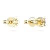 Orecchini a bottone solitari Eternity con diamanti sintetici da laboratorio, 1 Ct in totale, forma rotonda, oro giallo 14K Orecchini a bottone solitari Eternity con diamanti sintetici da laboratorio, 1 Ct in totale, forma rotonda, oro giallo 14K