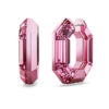 Orecchini a cerchio Lucent a forma di ottagono, piccoli, rosa Orecchini a cerchio Lucent a forma di ottagono, piccoli, rosa