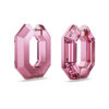 Orecchini a cerchio Lucent a forma di ottagono, piccoli, rosa Orecchini a cerchio Lucent a forma di ottagono, piccoli, rosa