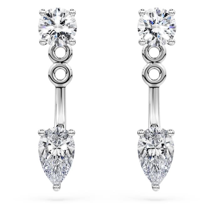 Orecchini Galaxy con diamanti sintetici 0,82 carati in totale, forme miste, argento sterling Orecchini Galaxy con diamanti sintetici 0,82 carati in totale, forme miste, argento sterling