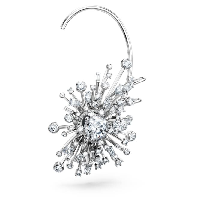 Orecchini Galaxy con diamanti sintetici da laboratorio, 14,67 carati in totale, forme miste, oro bianco 18 carati Orecchini Galaxy con diamanti sintetici da laboratorio, 14,67 carati in totale, forme miste, oro bianco 18 carati