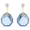 Orecchini Gema Blue, placcati in oro Orecchini Gema Blue, placcati in oro