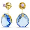 Orecchini Gema Blue, placcati in oro Orecchini Gema Blue, placcati in oro