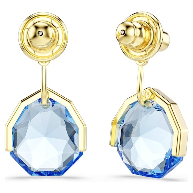 Orecchini Gema Blue, placcati in oro Orecchini Gema Blue, placcati in oro