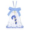Ornamento a campana “Holiday Cheers Dulcis” blu