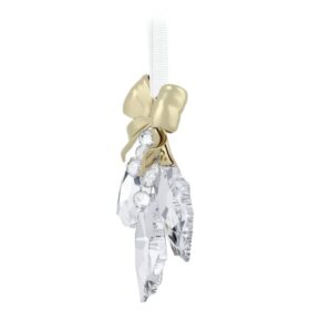 Ornamento “Holiday Magic” con foglie di agrifoglio