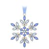 Ornamento natalizio Gema blu