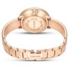 Orologio a bracciale Crystalline Swiss Made, bracciale in metallo, bianco, finitura color oro rosa Orologio a bracciale Crystalline Swiss Made, bracciale in metallo, bianco, finitura color oro rosa