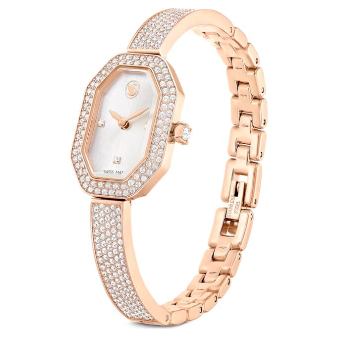 Orologio a bracciale Dextera Swiss Made, bracciale in metallo, finitura oro rosa Orologio a bracciale Dextera Swiss Made, bracciale in metallo, finitura oro rosa