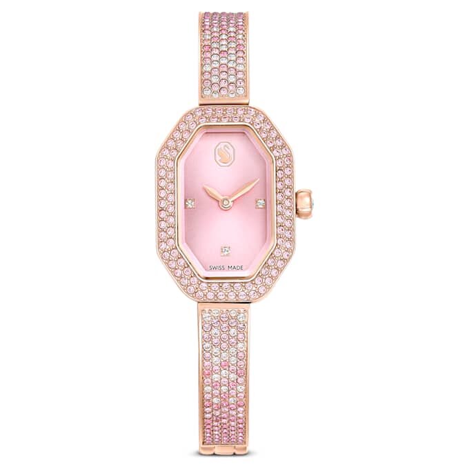 Orologio a bracciale Dextera Swiss Made, bracciale in metallo, rosa, placcato oro rosa Orologio a bracciale Dextera Swiss Made, bracciale in metallo, rosa, placcato oro rosa