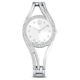 Orologio a bracciale Hyperbola Swiss Made, bracciale in metallo, color argento, acciaio inossidabile