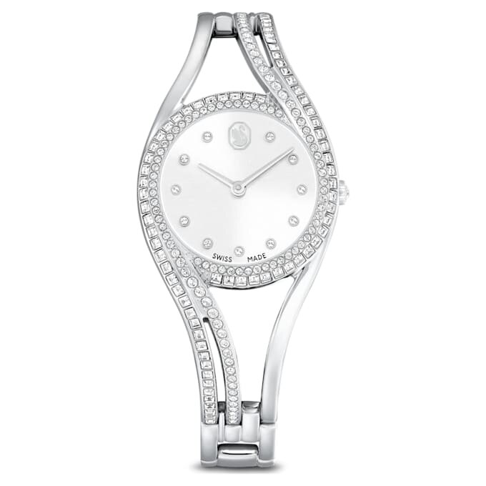 Orologio a bracciale Hyperbola Swiss Made, bracciale in metallo, color argento, acciaio inossidabile Orologio a bracciale Hyperbola Swiss Made, bracciale in metallo, color argento, acciaio inossidabile