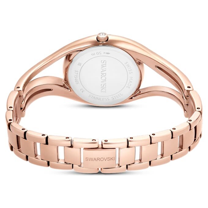 Orologio a bracciale Hyperbola Swiss Made, bracciale in metallo, finitura color oro rosa Orologio a bracciale Hyperbola Swiss Made, bracciale in metallo, finitura color oro rosa