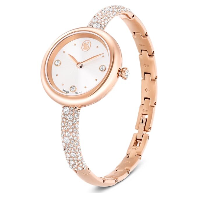Orologio a bracciale Sublima, fabbricato in Svizzera, bracciale in metallo, finitura color oro rosa Orologio a bracciale Sublima, fabbricato in Svizzera, bracciale in metallo, finitura color oro rosa