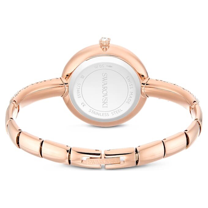 Orologio a bracciale Sublima, fabbricato in Svizzera, bracciale in metallo, finitura color oro rosa Orologio a bracciale Sublima, fabbricato in Svizzera, bracciale in metallo, finitura color oro rosa