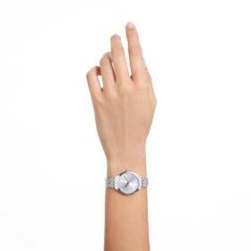 Orologio Attract Swiss Made, bracciale in metallo, color argento, acciaio inossidabile